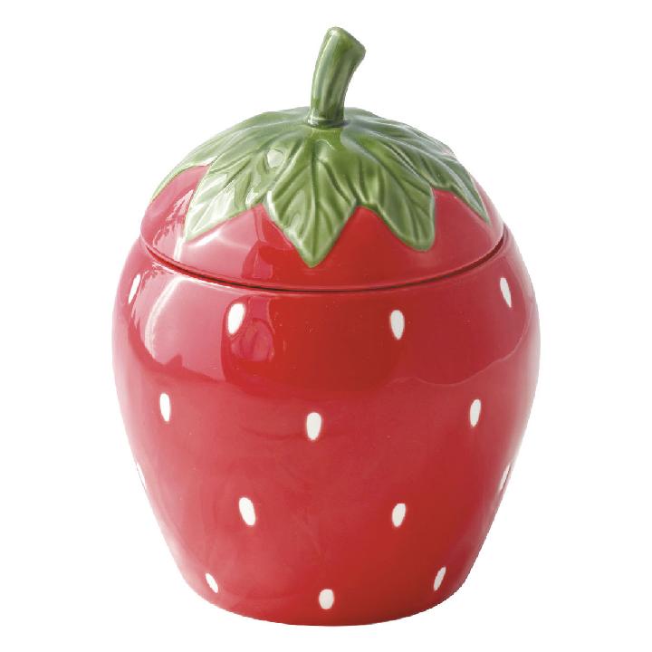 Банка с крышкой Easy Life Jardin Des Fraises Strawberry