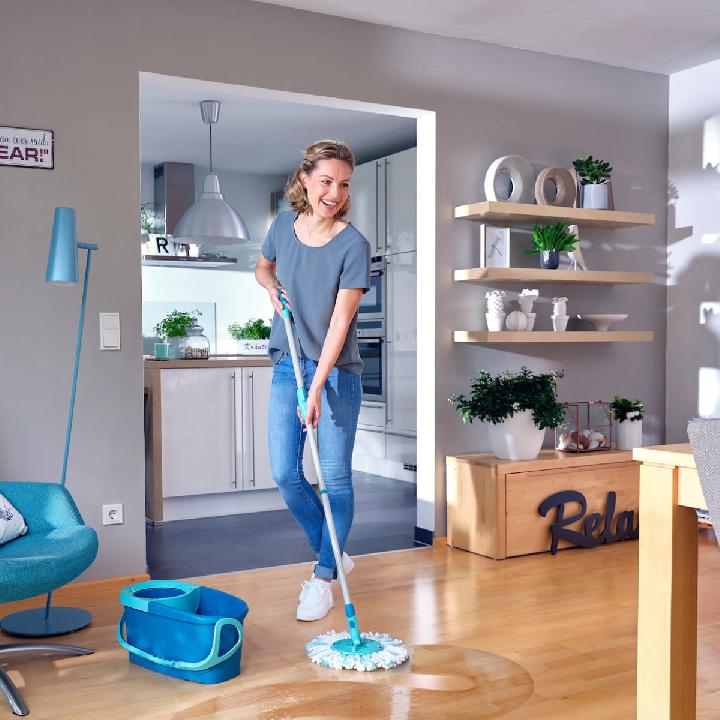 Набор для уборки Leifheit Clean Twist швабра и ведро с отжимом