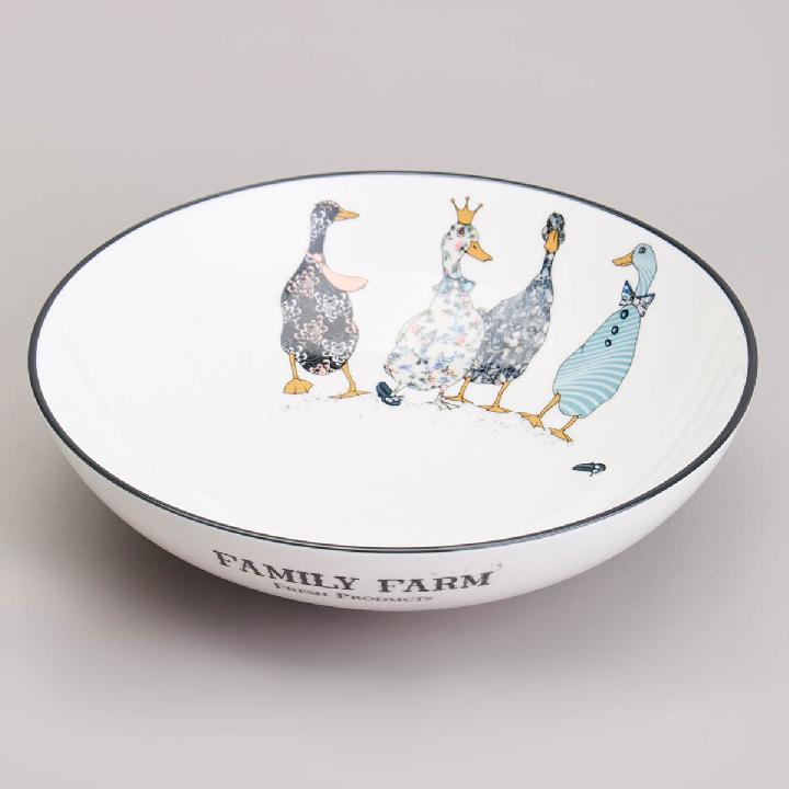 Тарелка суповая Lefard Family Farm 18x5,2см в форме салатника