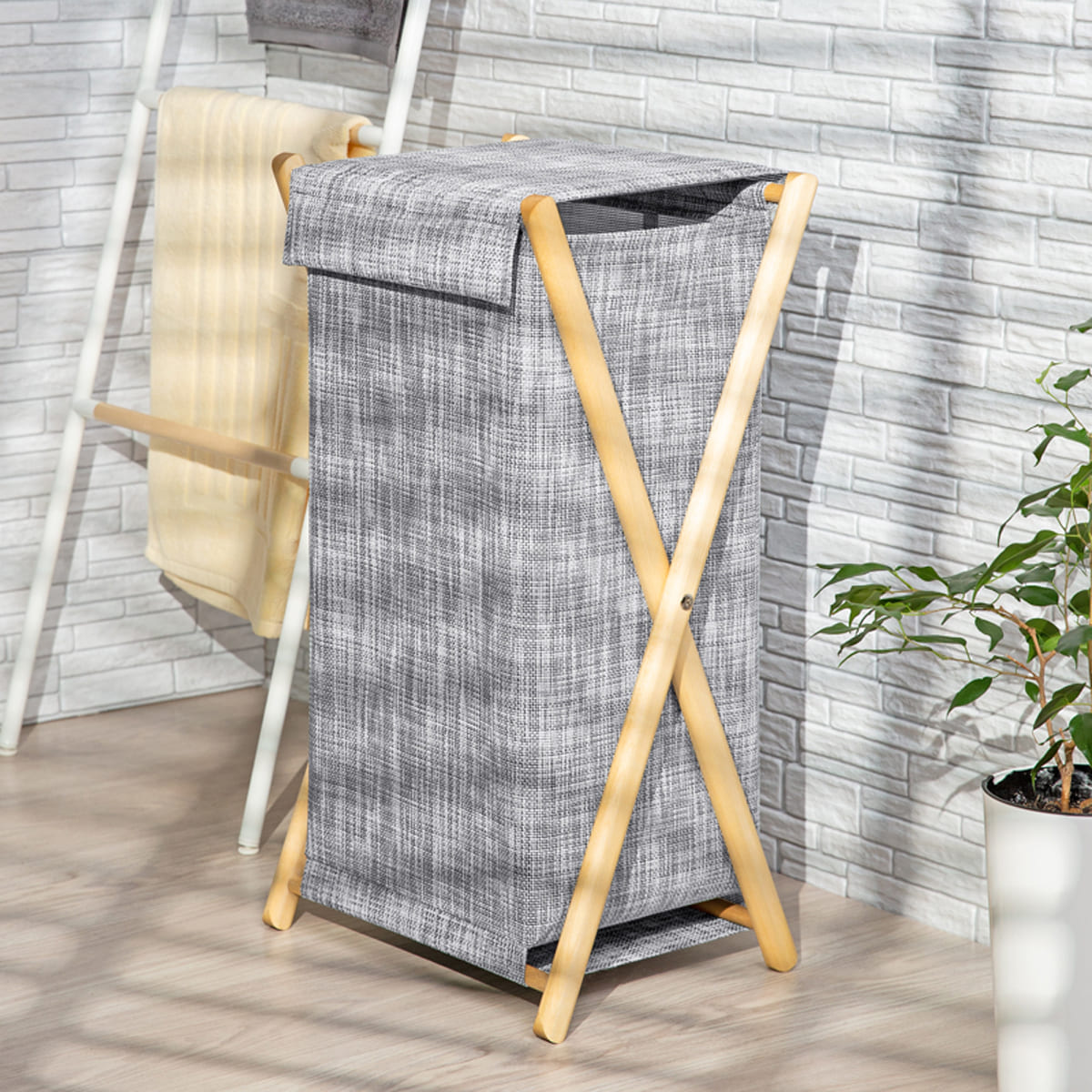 Корзина для белья 45л Casy Home 30x25x60см