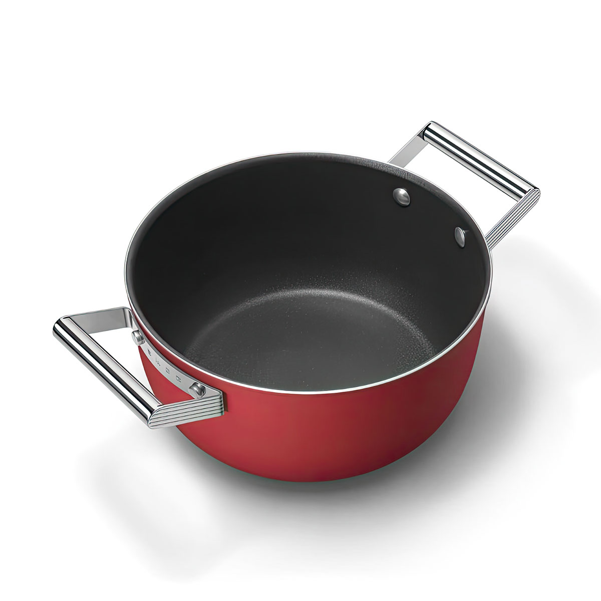 Кастрюля Smeg 50’s Style 24см, red