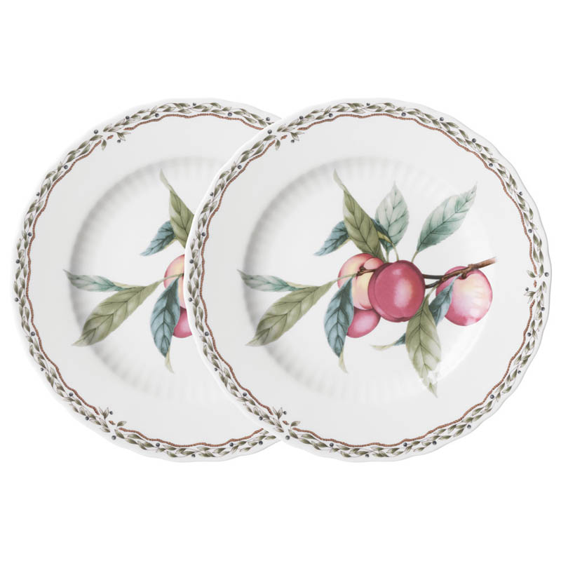 Набор тарелок закусочных Lefard Фруктовый сад Персики 2шт