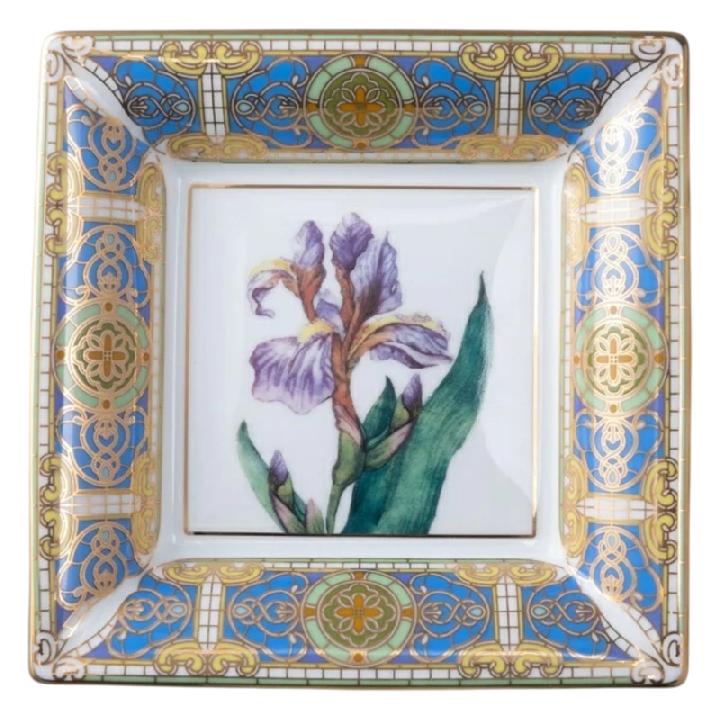 Подставка для мелочей Императорский фарфоровый завод Цветы и ягоды России Нежный ирис