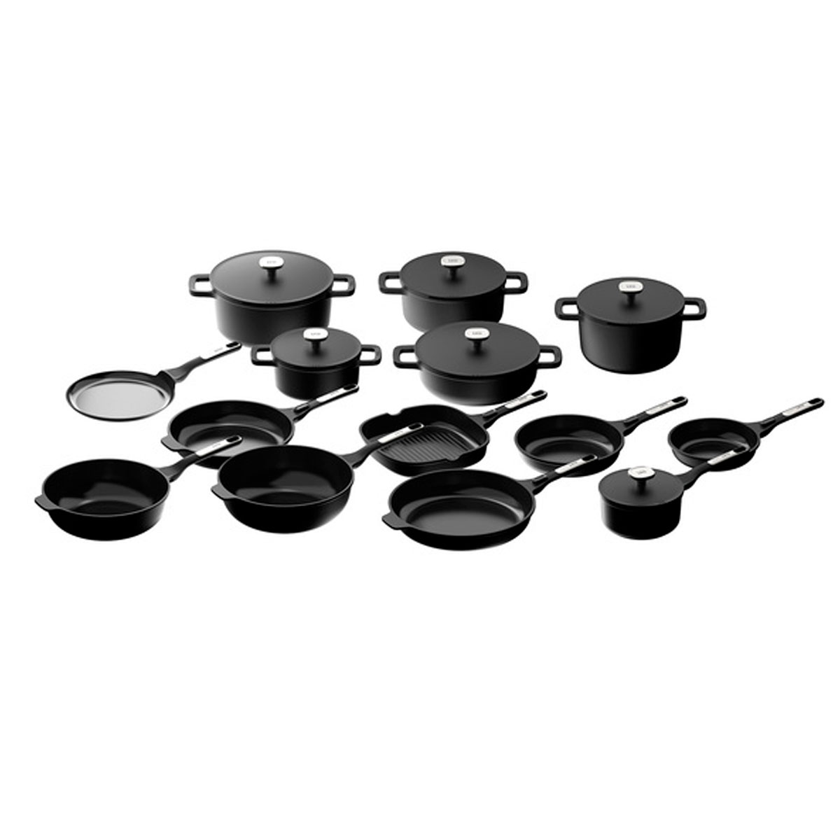 Сковорода-гриль BergHOFF LEO Phantom 26x26см