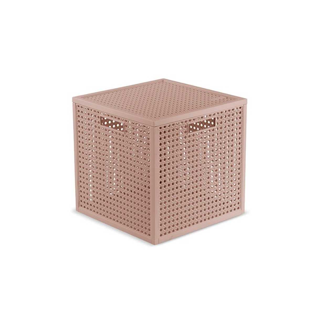 Корзина Curver Kaya 28x28x28см, цвет розовый