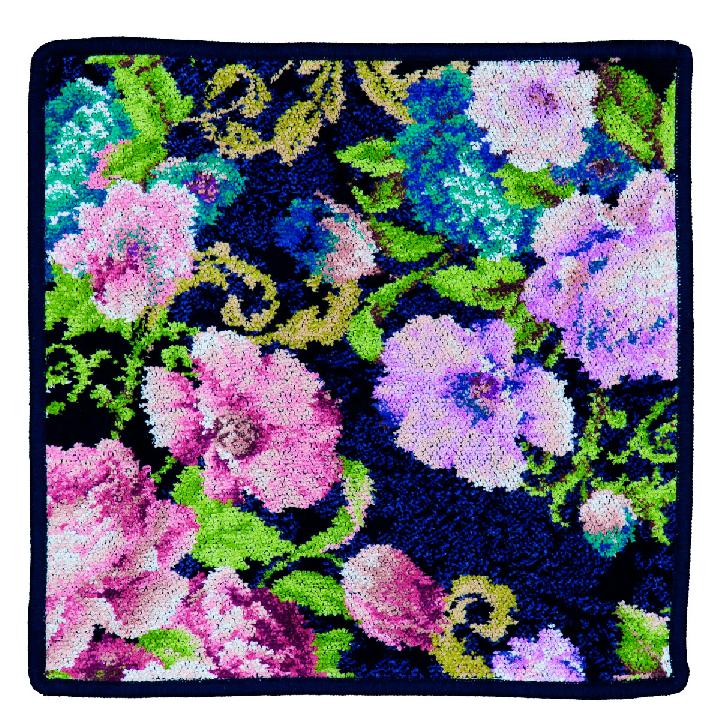 Полотенце Feiler Elisaveta 75x150см, цвет черный