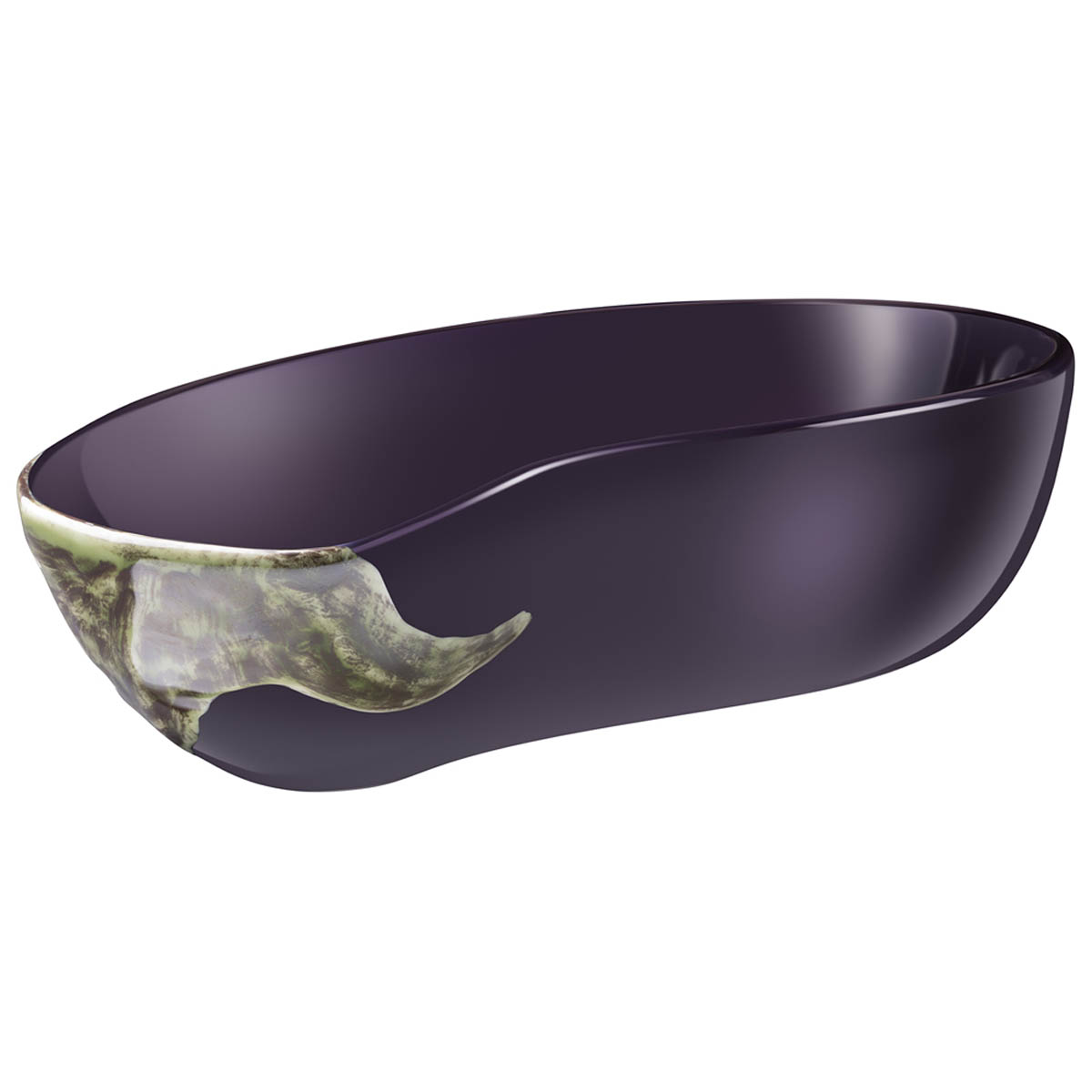 Блюдо для запекания с крышкой Lefard Баклажан