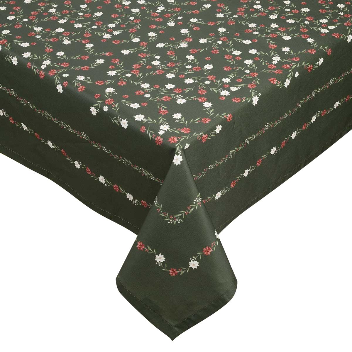 Скатерть Pappel Green Fantasy 170x310см