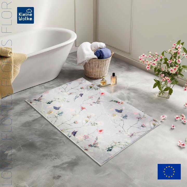 Коврик для ванной комнаты Kleine Wolke Flores Multicolor