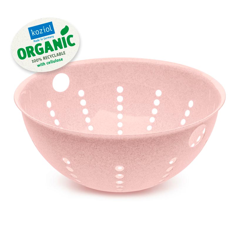 

Дуршлаг Koziol Palsby L Organic, розовый