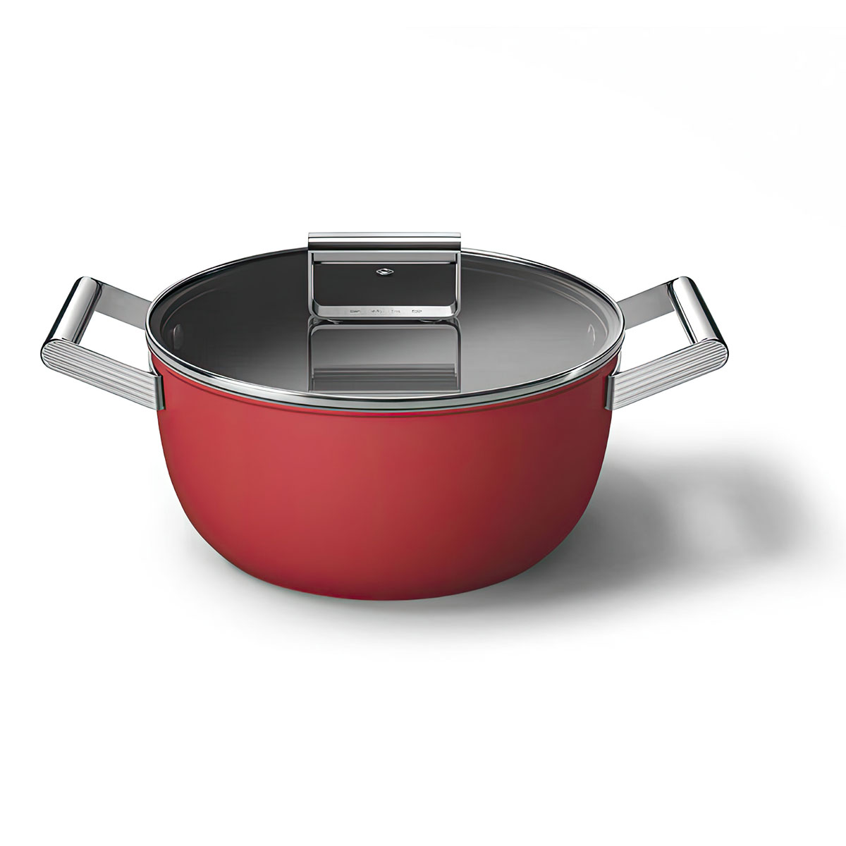 Кастрюля Smeg 50’s Style 24см, red