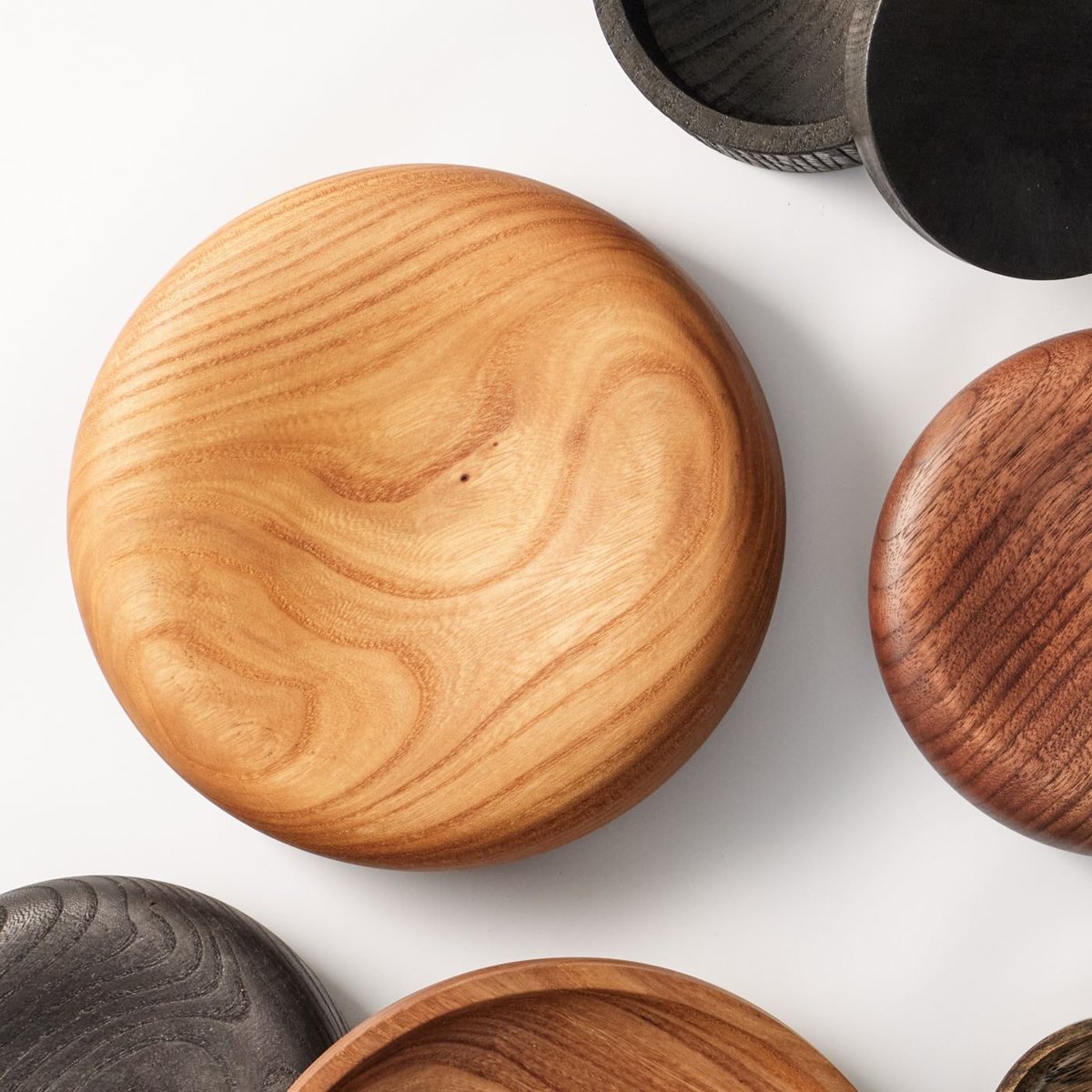 Тарелка объемная Kenai Ceramics Wood 20см