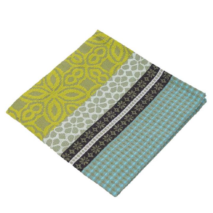 Полотенце кухонное Le Jacquard Francais Oliviers, цвет зеленый