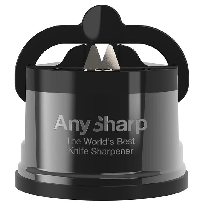 Точилка для ножей AnySharp PRO металлический корпус, цвет вольфрам