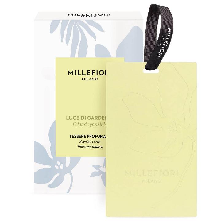 Ароматические карточки Millefiori Milano Белая гардения