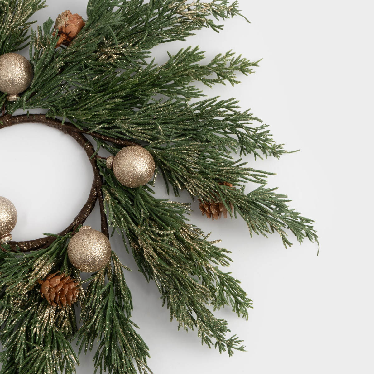 Венок декоративный Anna Lafarg Сказочный Город Золотые шары