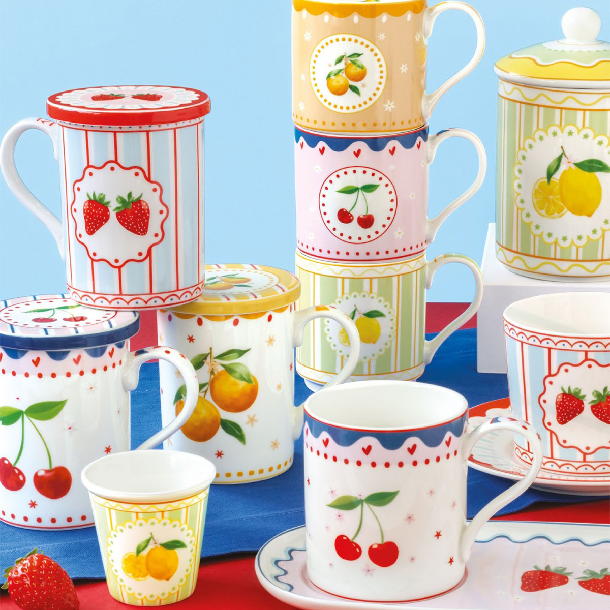 Тарелка обеденная Easy Life Fruit Mania