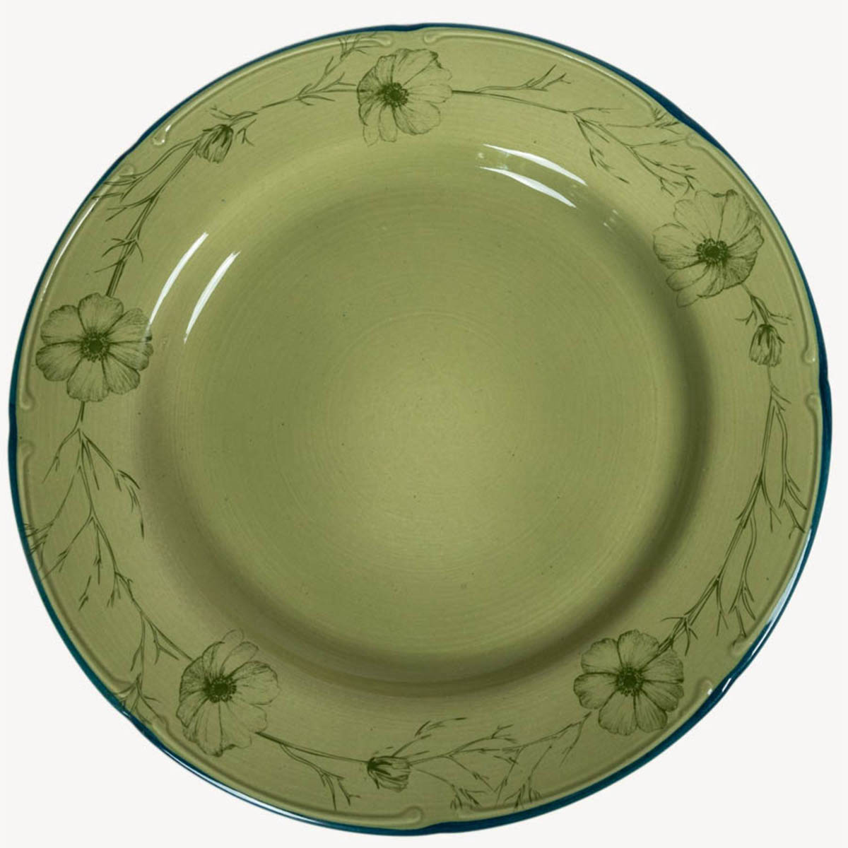 Тарелка обеденная Дымов Керамика Космея вечер 20.00