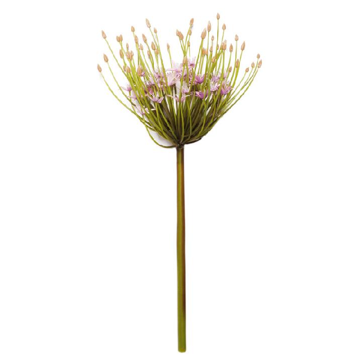 Искусственные цветы Silk-ka Ветка с зонтиком 53см