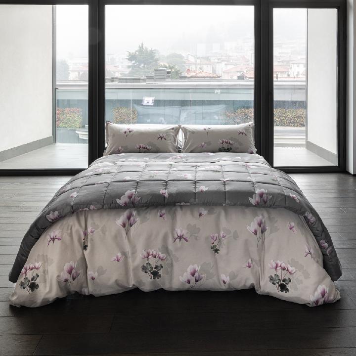 Комплект постельного белья евро Emanuela Galizzi Mindy 2551, коричневый