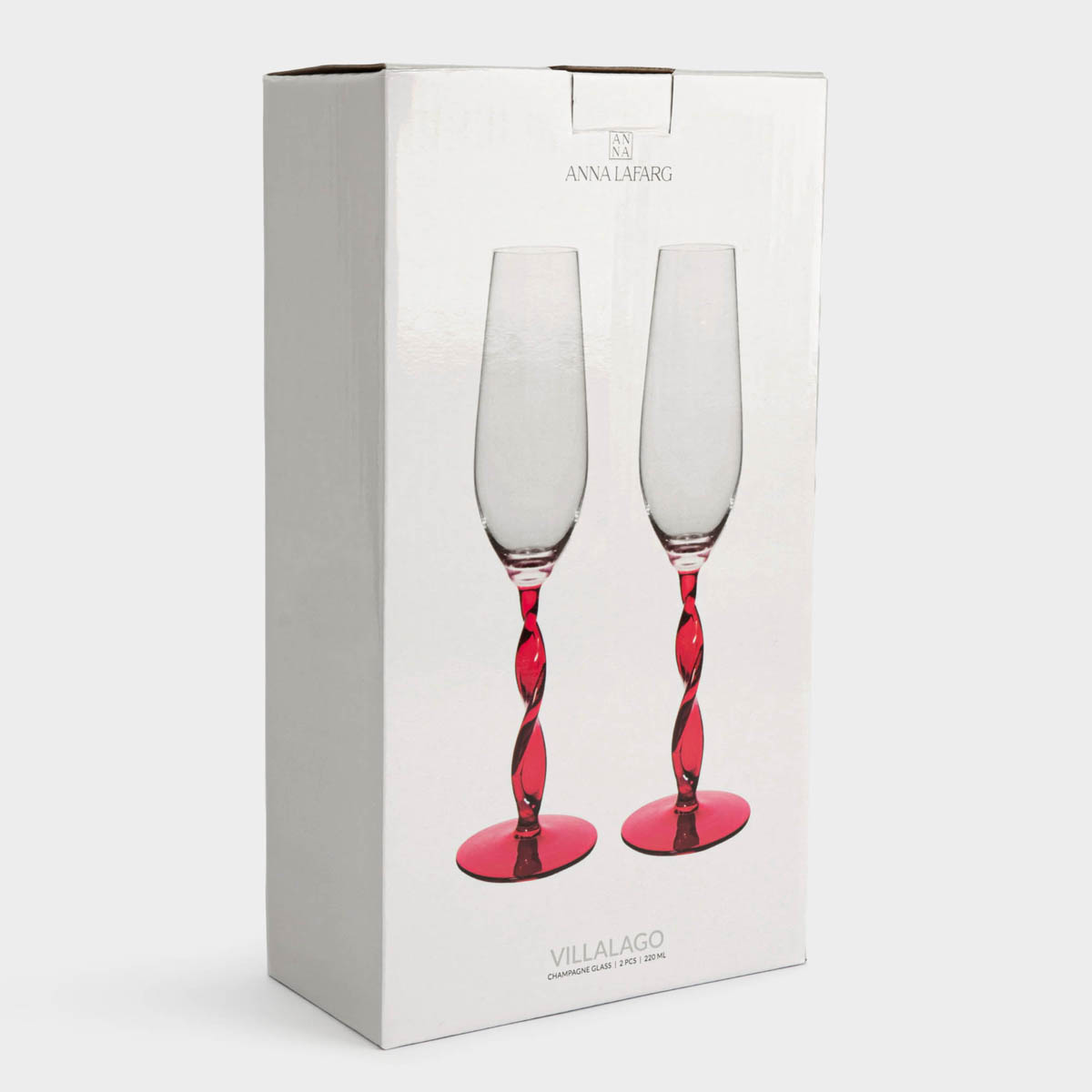 Набор бокалов для шампанского Anna Lafarg Чудесное Время, 2шт