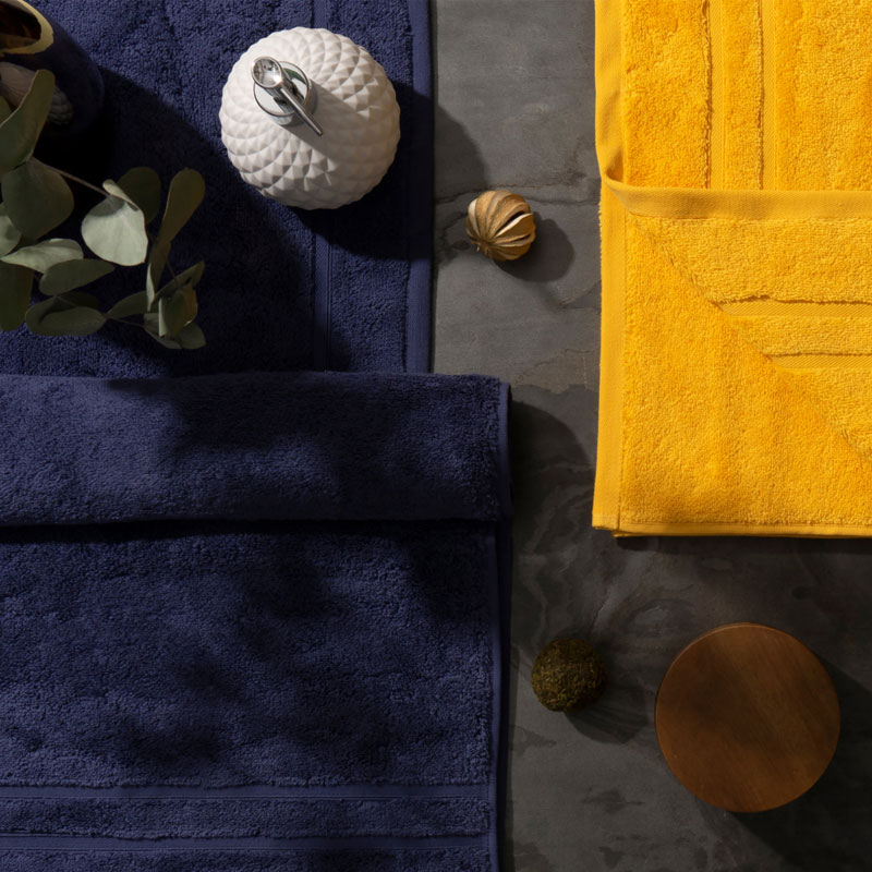 Полотенце махровое Pappel Cirrus/S 50x100, цвет синий