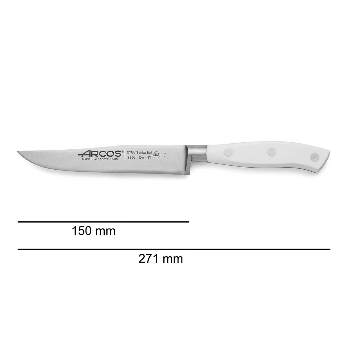 Нож кухонный Arcos Riviera Blanca 15см
