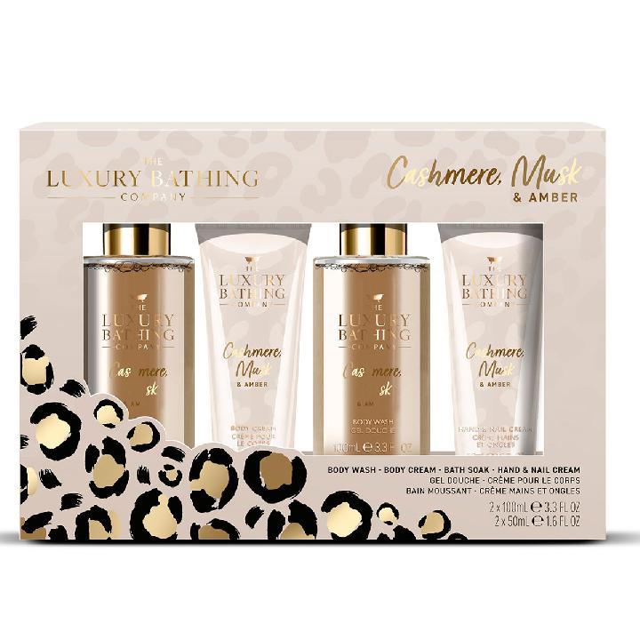 Подарочный набор The Luxury Bathing Company Ежедневный уход: Кашемир, амбра и мускус