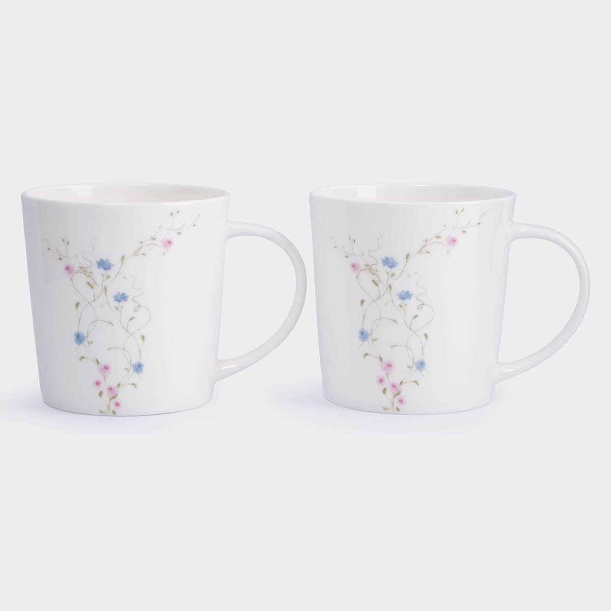 Набор кружек Anna Lafarg Бабочки Цветы, 2шт