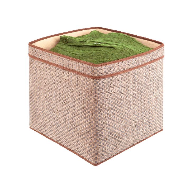Корзина для хранения с ручками Casy Home 30x30x30см