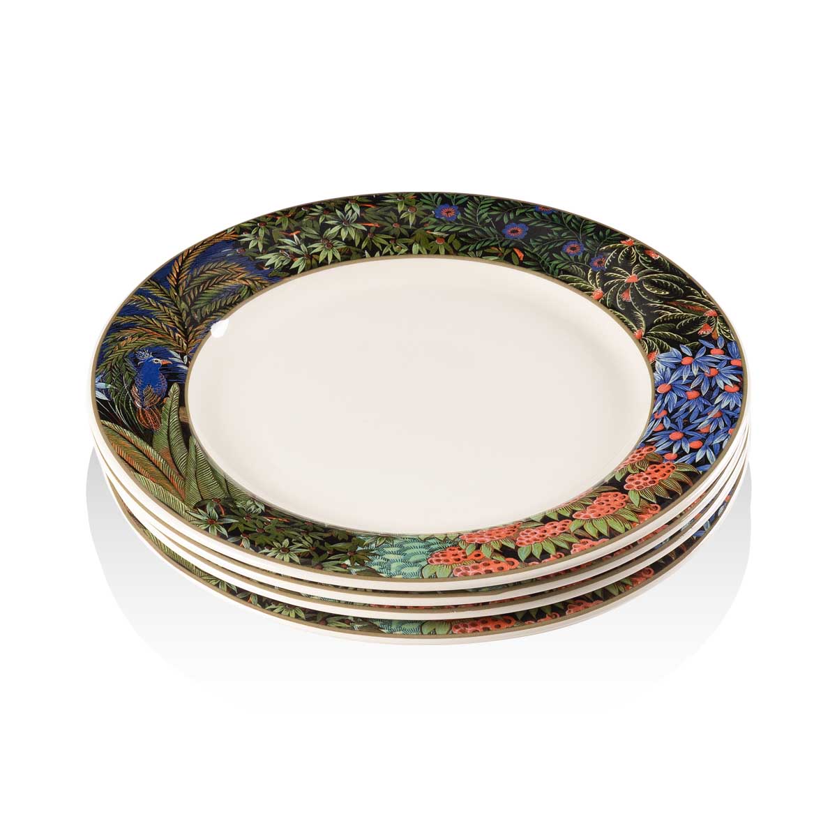 Набор тарелок обеденых Gien Le Jardin Du Palais, 4шт