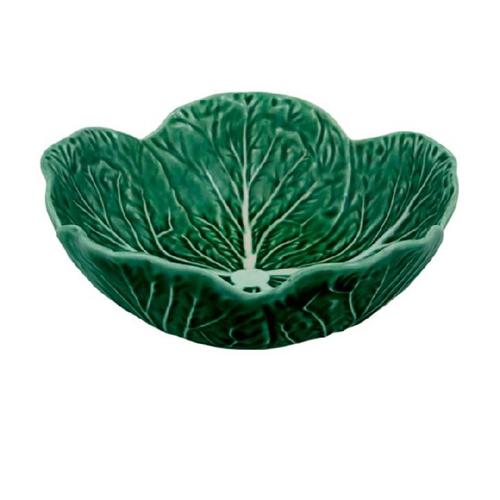 Салатник Bordallo Pinheiro Cabbage Natural 17,5x17,5x6 см