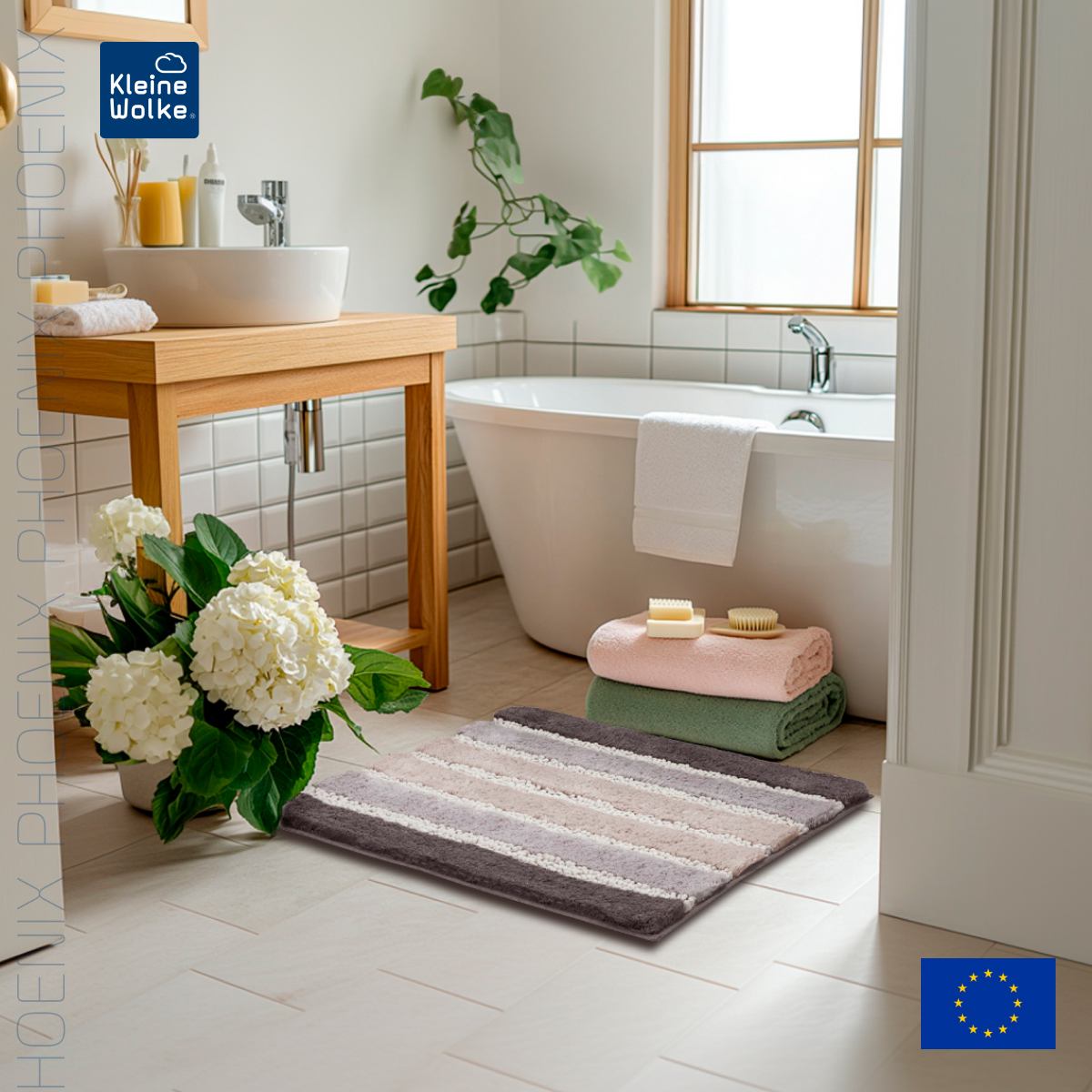 Коврик для ванной Kleine Wolke Phoenix 60x60см