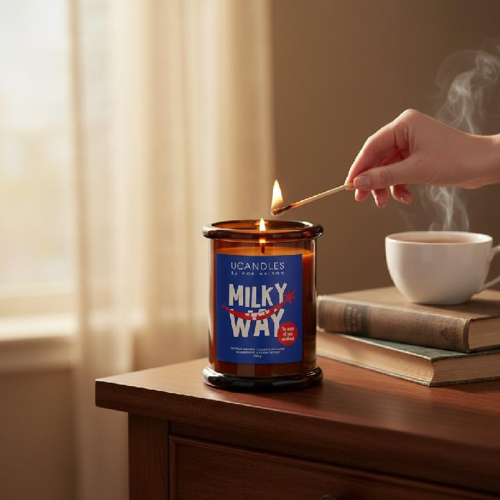 Свеча ароматическая Ucandles by Gor Maison Christmas Milky Way