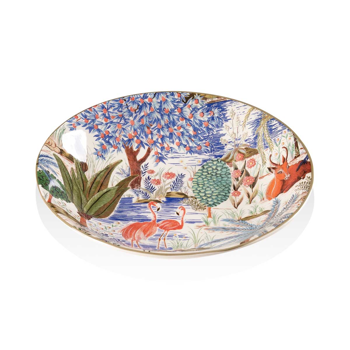 Набор тарелок глубоких Gien Le Jardin Du Palais 22см, 4шт