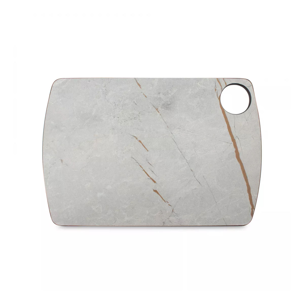 Доска разделочная c желобом ComposeEat Мраморный Грейс 22х15см