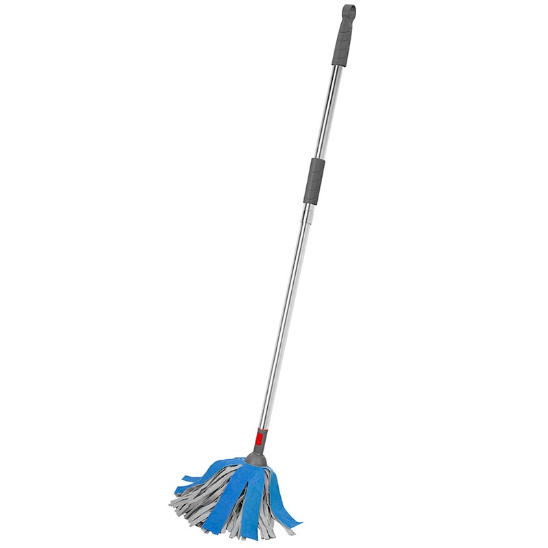 

Швабра Nordic Stream для мытья пола 160см и насадка из вискозы Bucket, Стальной