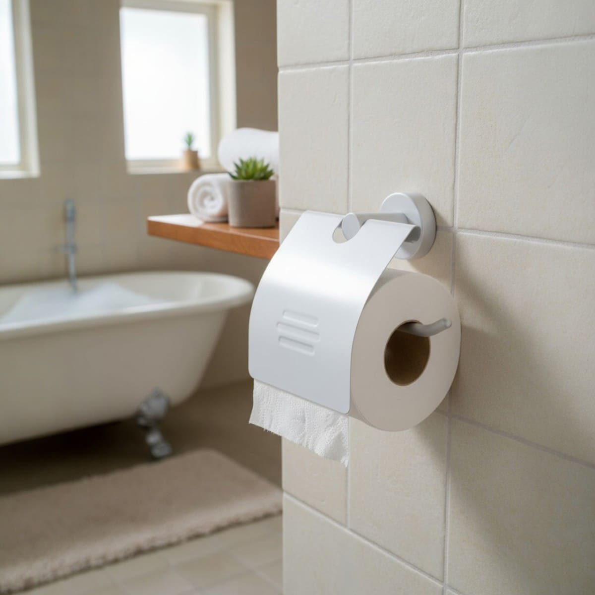 Держатель для туалетной бумаги MSV LUGANO, алюминий