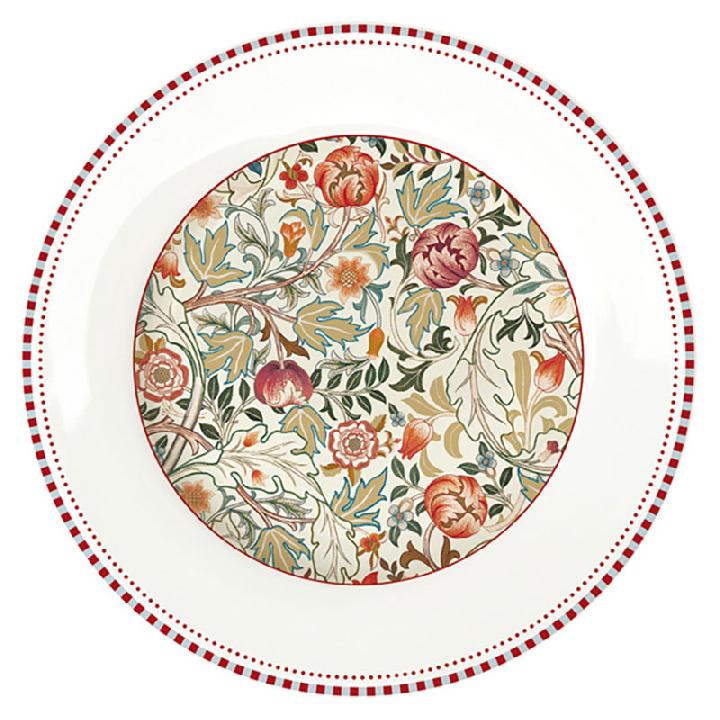 Тарелка закусочная Easy Life William Morris, цвет кремовый