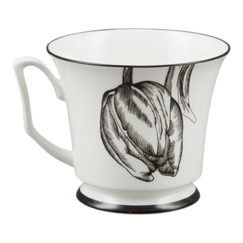 Чайная пара Императорский фарфоровый завод Сысоев Волшебный сад I