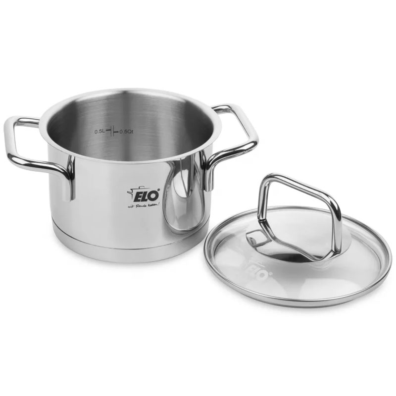 Кастрюля с крышкой ELO Citrin 0,6л