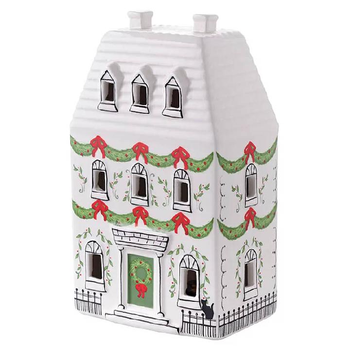 Домик с подсветкой Tkano New Year Essential Olgod 19см