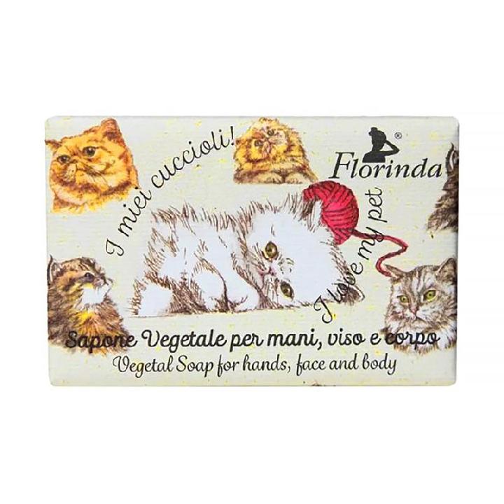 Мыло туалетное Florindia Домашние Любимцы. Персидская кошка (виноград и черника)