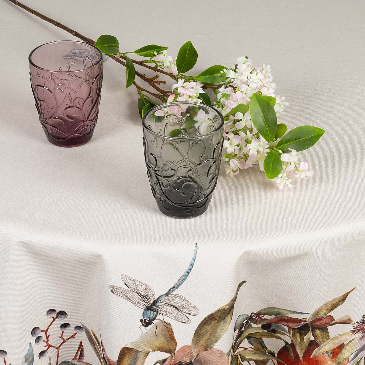 Скатерть круглая Pappel Astra 180см