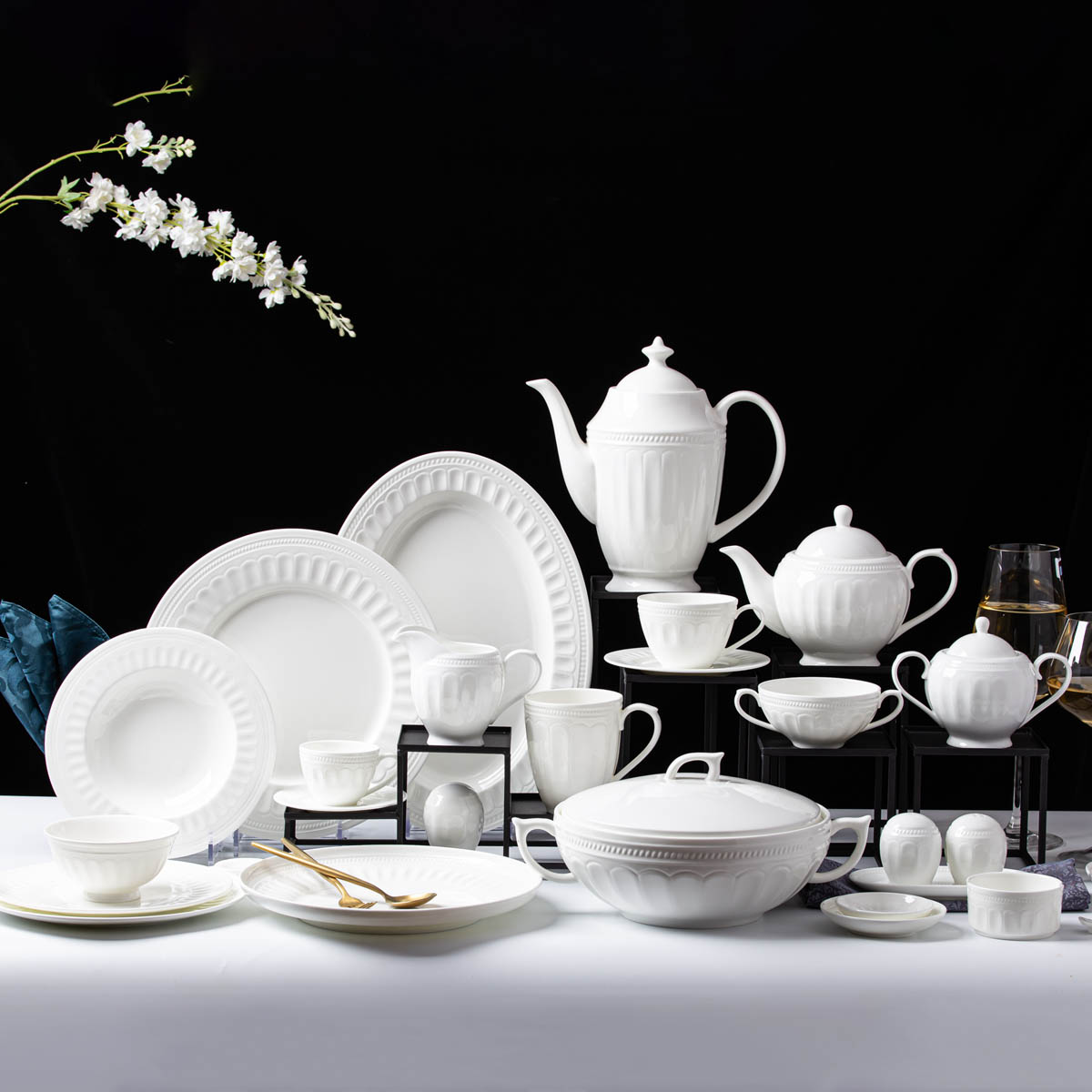 Тарелка обеденная без борта Home Chef Rome 26см