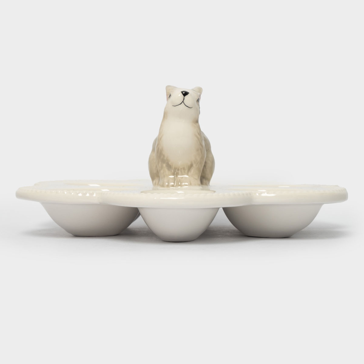 Блюдо пасхальное Anna Lafarg Пасха Натуральная Кролик с цветами 22х9см