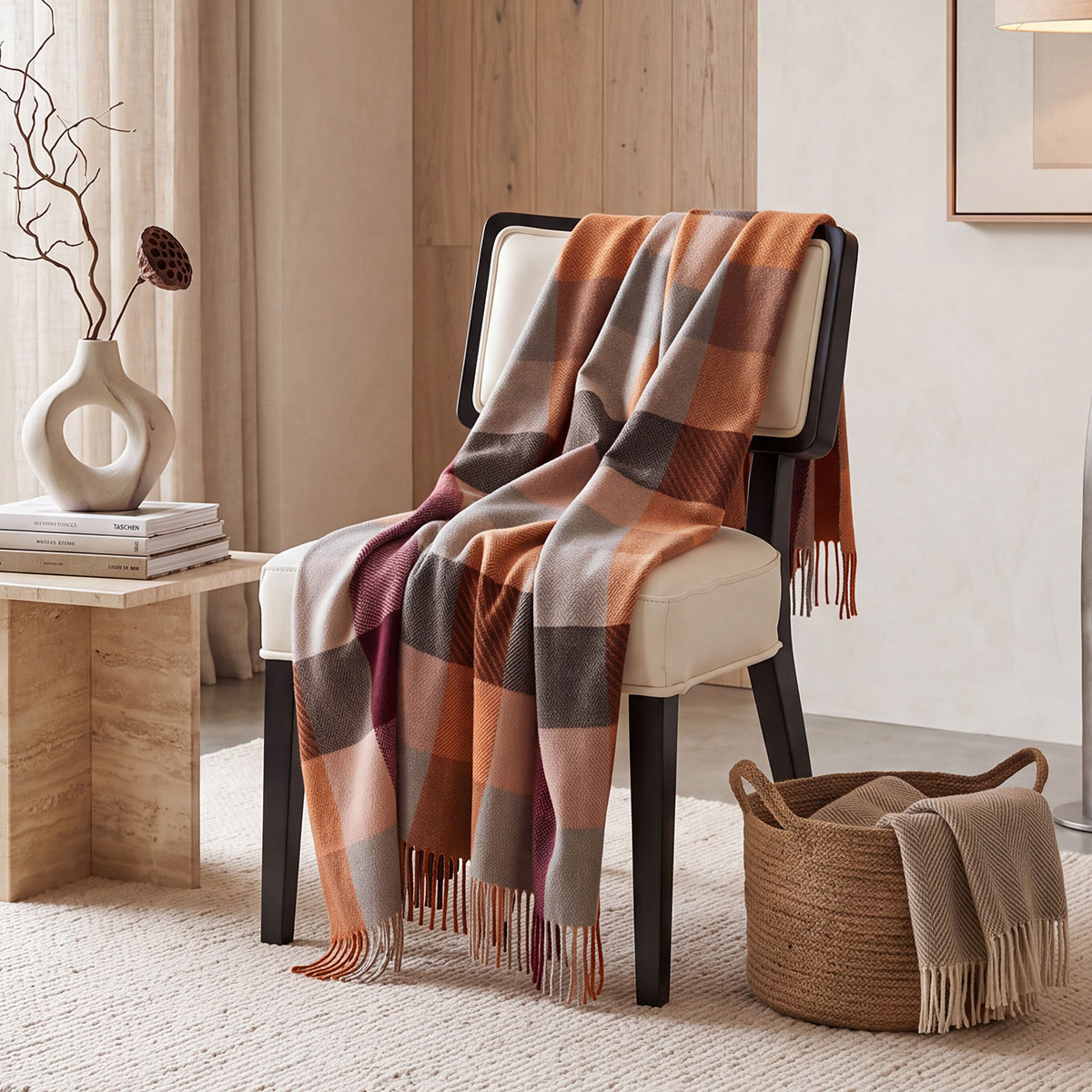 Плед 130x170см Biederlack Ruby Passion Sienna Shades