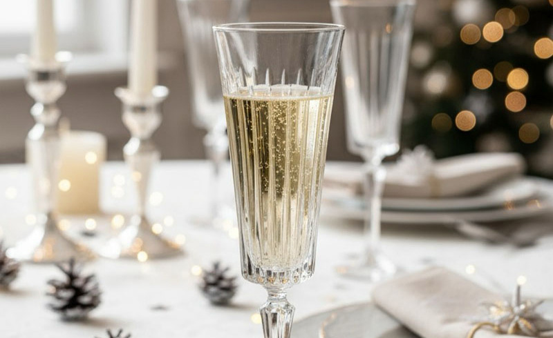 Звон бокалов под бой Курантов! Выбираем бокалы для подачи шампанского