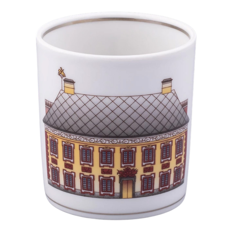 Чайная пара 220мл Императорский фарфоровый завод Серебряный город