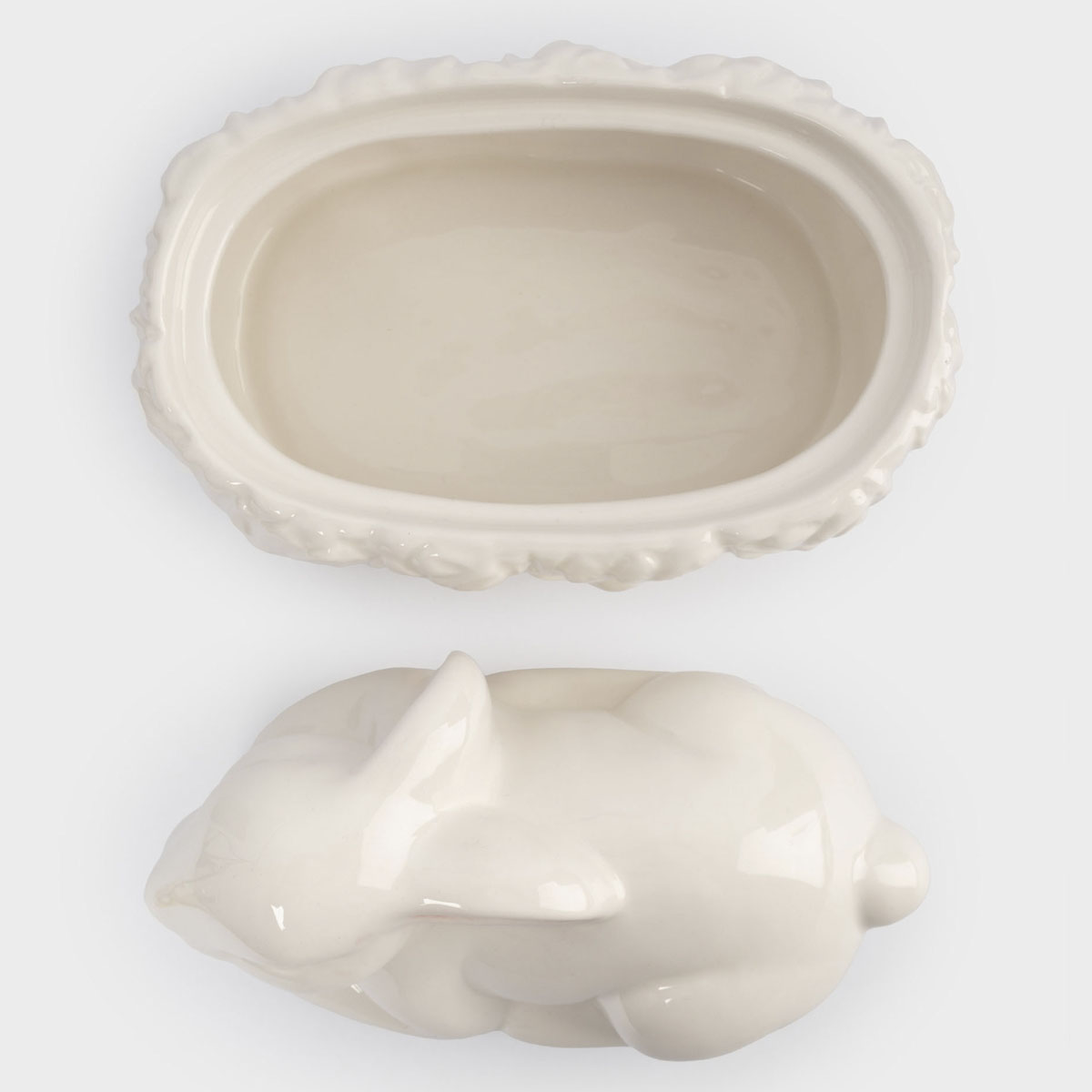 Емкость для хранения Anna Lafarg Пасха Золотая Кролик в цветах 740мл